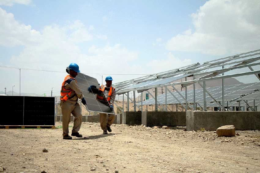 ورود ۷ هزار مگاوات تجهیزات نیروگاه خورشیدی به کشور