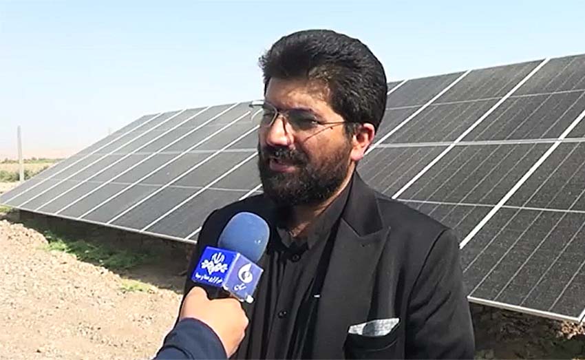 حمایت صندوق کارآفرینی امید از مزارع خورشیدی چاه‌های کشاورزی در سمنان